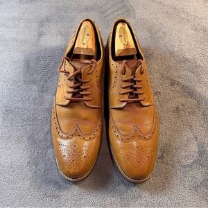 Rockport Walkability Tan Leather Wingtip Oxfords